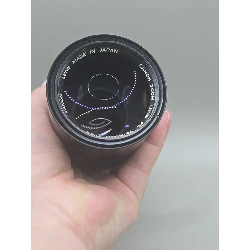 Canon  FD 70-150mm f/4.5 FDn MF Telephoto Zoom Lens Tested Japan
